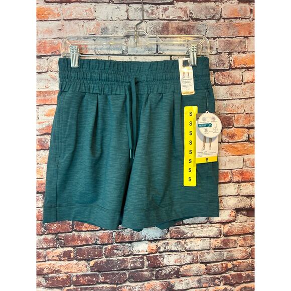 NWT Mondetta Everyday Short Teal Green Shorts Women’s Size Small - Picture 1 of 5
